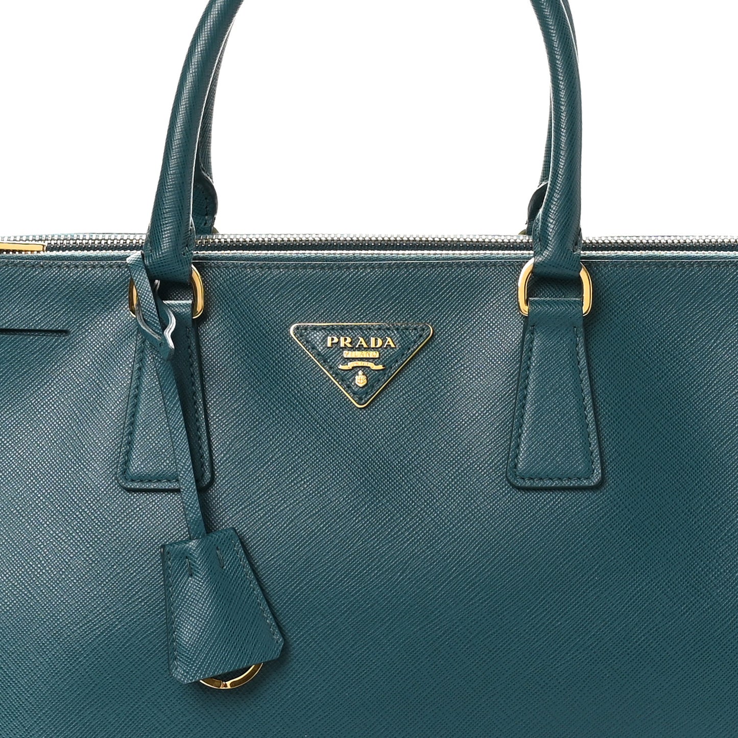 Saffiano Lux Large Galleria Double Zip Tote Ottanio