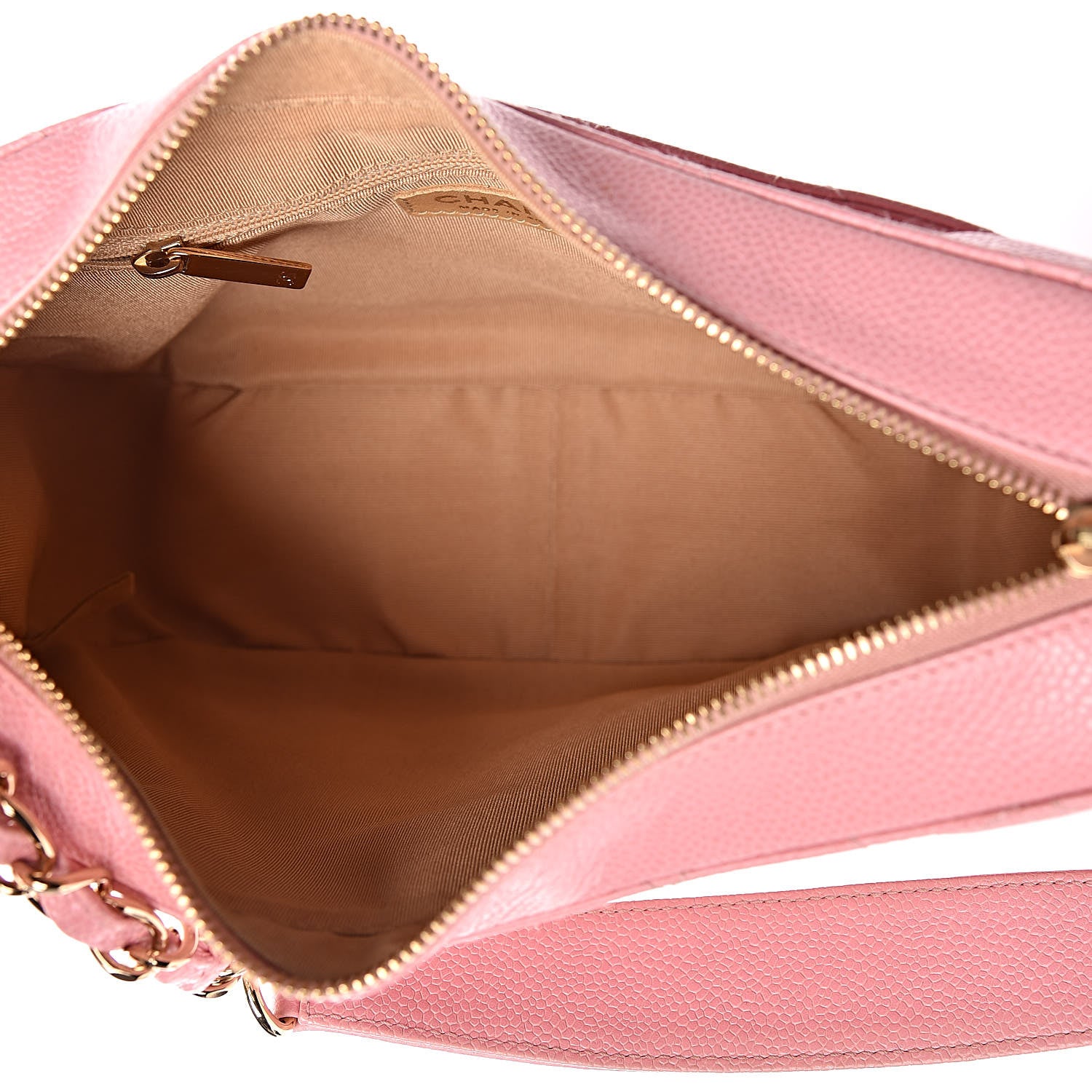 Chanel Caviar Quilted Hobo Pink 5 of 16
