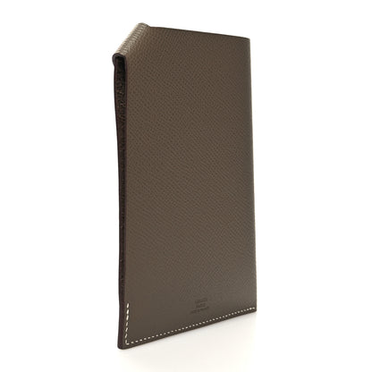 Hermes Epsom Tarmac PM Passport Holder Etoupe 3 of 7