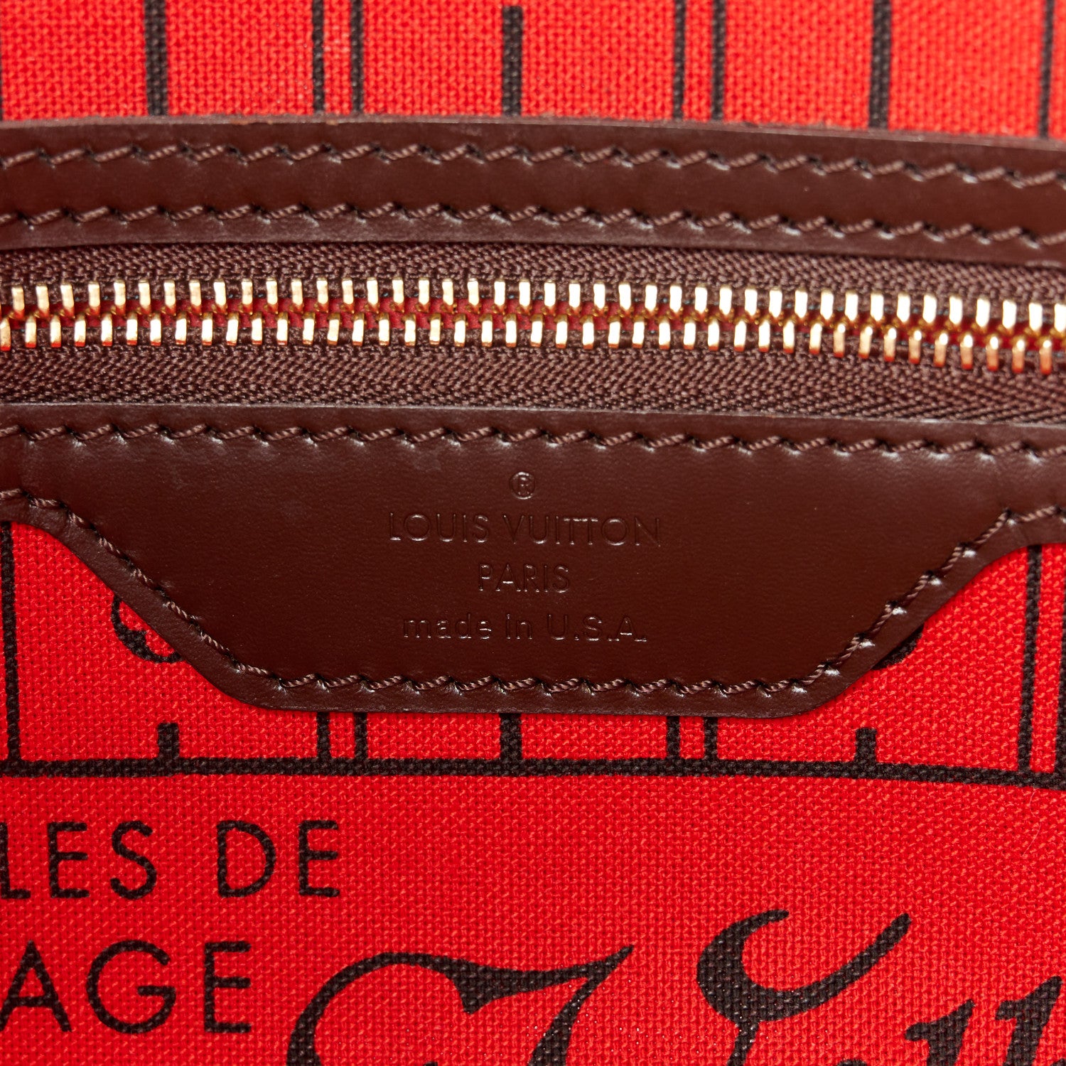 Louis Vuitton Damier Ebene Neverfull PM 7 of 11