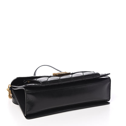 Givenchy Goatskin Quilted Medium GV3 Shoulder Bag Black 3 of 8