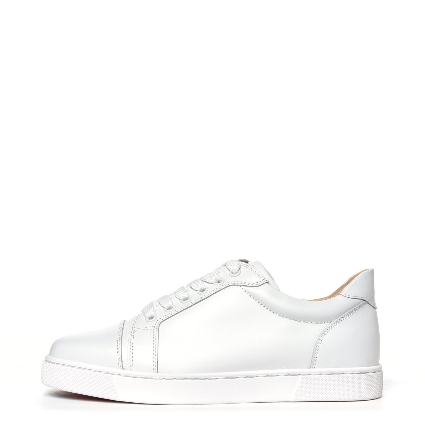 Calfskin Vieira Flat Sneakers 38 White