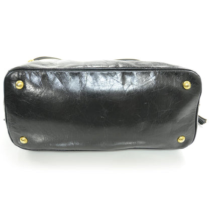 Prada Vitello Shine Tote Nero Black 5 of 10