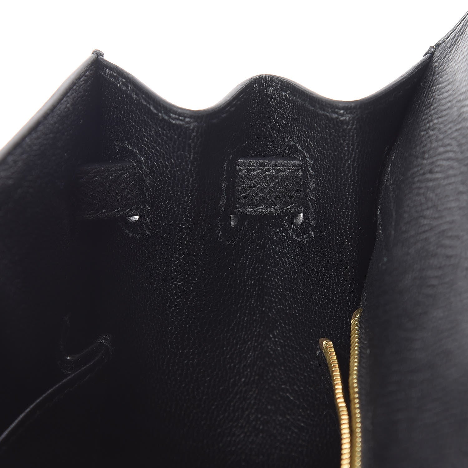 Hermes Epsom Kelly Sellier 25 Black 18 of 35