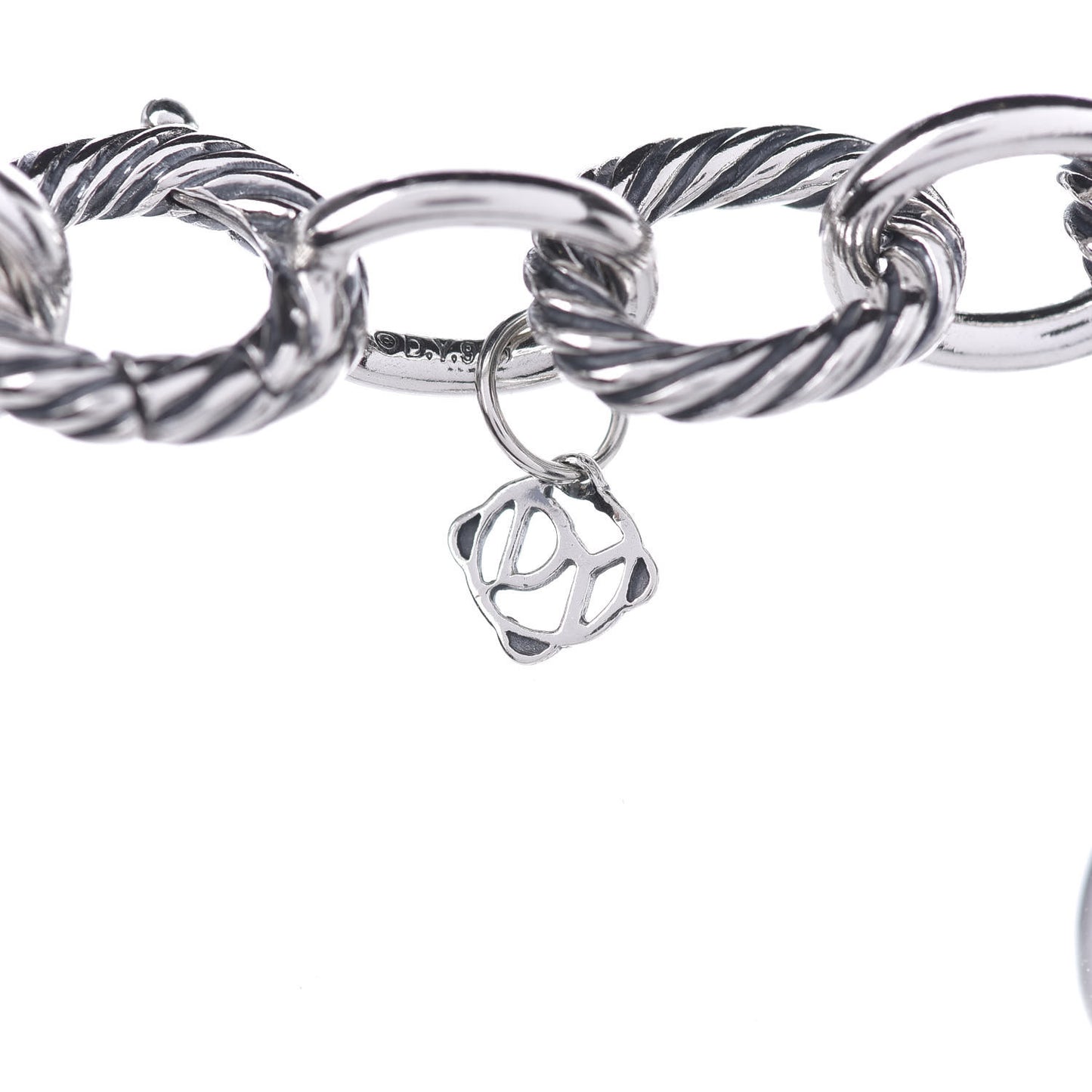 Sterling Silver 12mm Oval Link Necklace