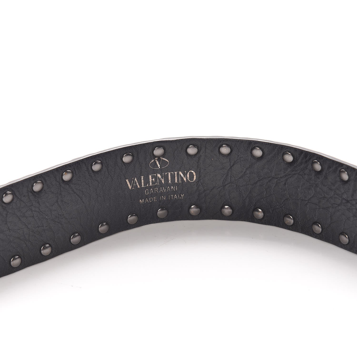 Valentino Garavani Lambskin Rockstud Spike Shoulder Strap Black 4 of 4
