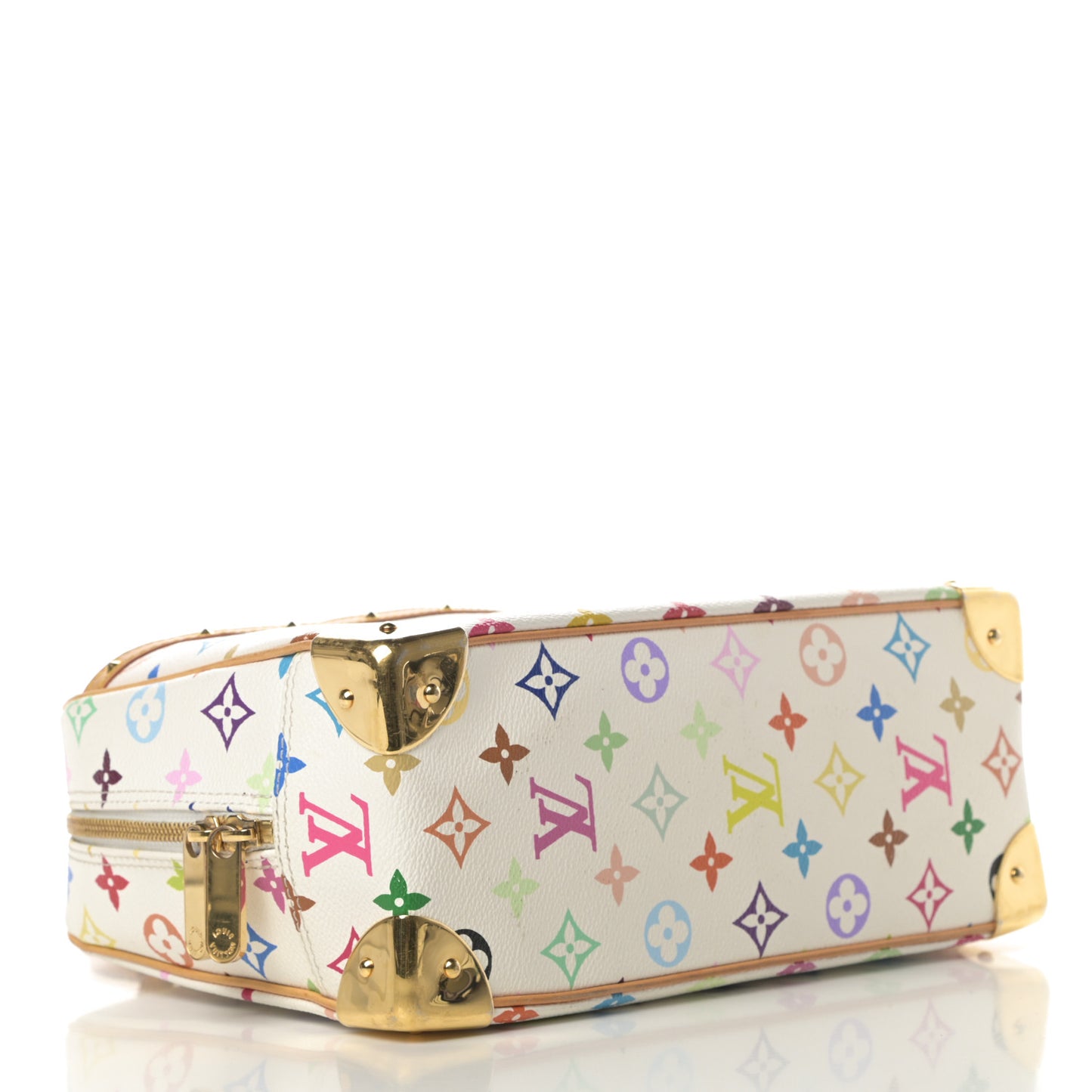 Monogram Multicolor Trouville White