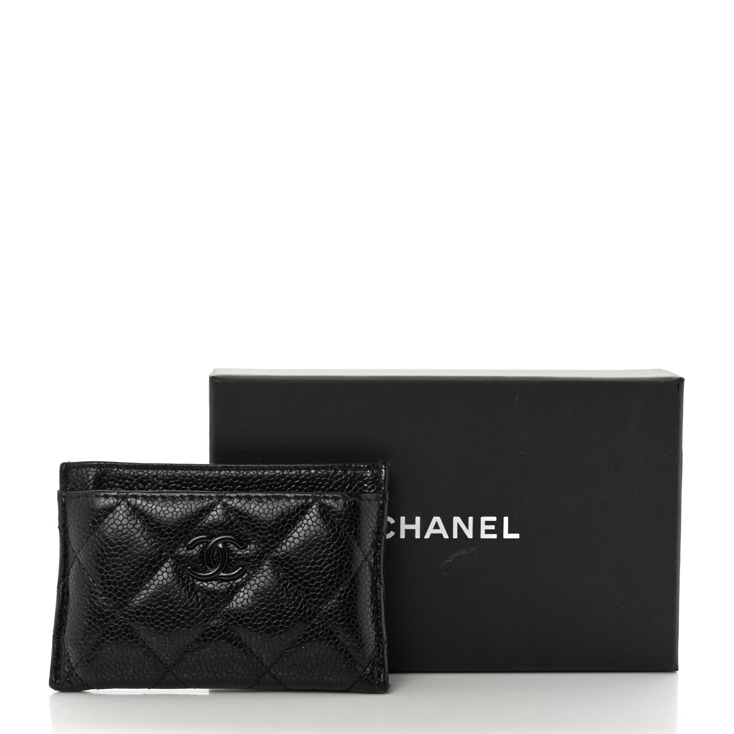 Chanel Caviar Quilted Incognito Card Holder Black 12 of 12