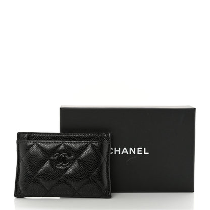 Chanel Caviar Quilted Incognito Card Holder Black 12 of 12