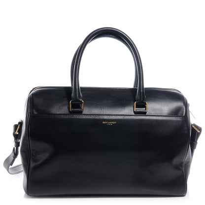 Saint Laurent Leather Classic Duffle 6 Bag Black 1 of 8