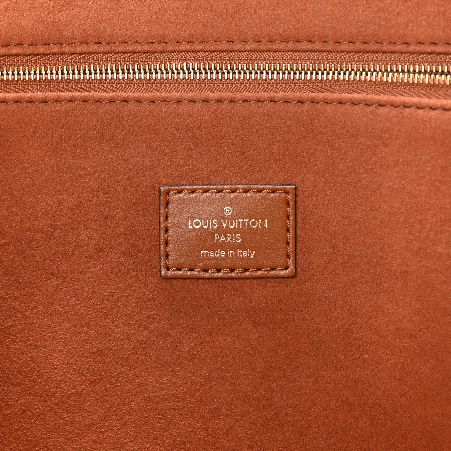 Louis Vuitton Raffia Saint Jacques Tote Caramel 7 of 10