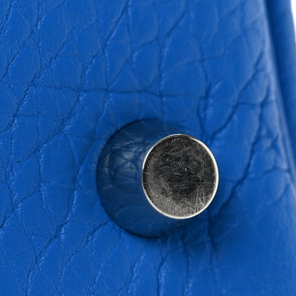 Hermes Taurillon Clemence Kelly Retourne 35 Bleu Hydra 13 of 13