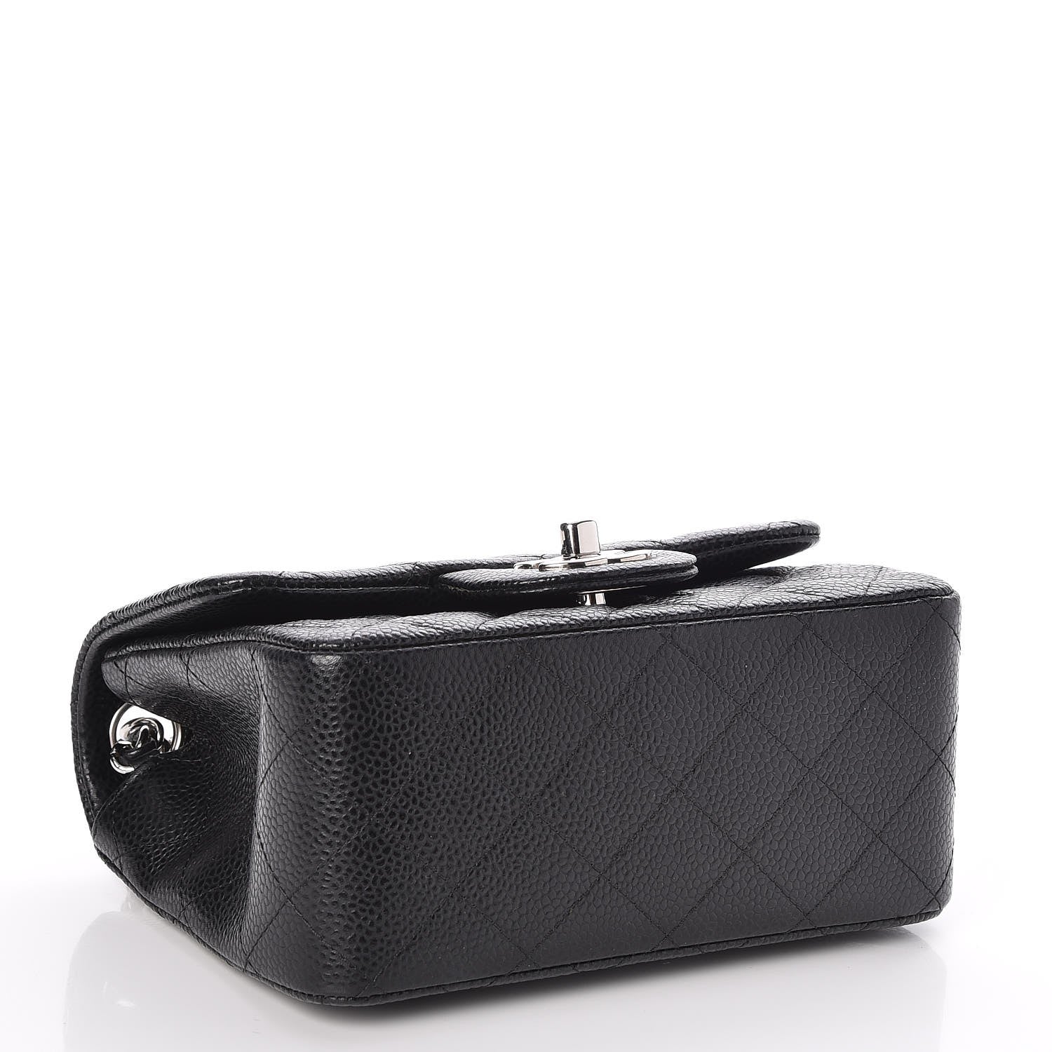 Chanel Caviar Quilted Mini Square Flap Black 4 of 10