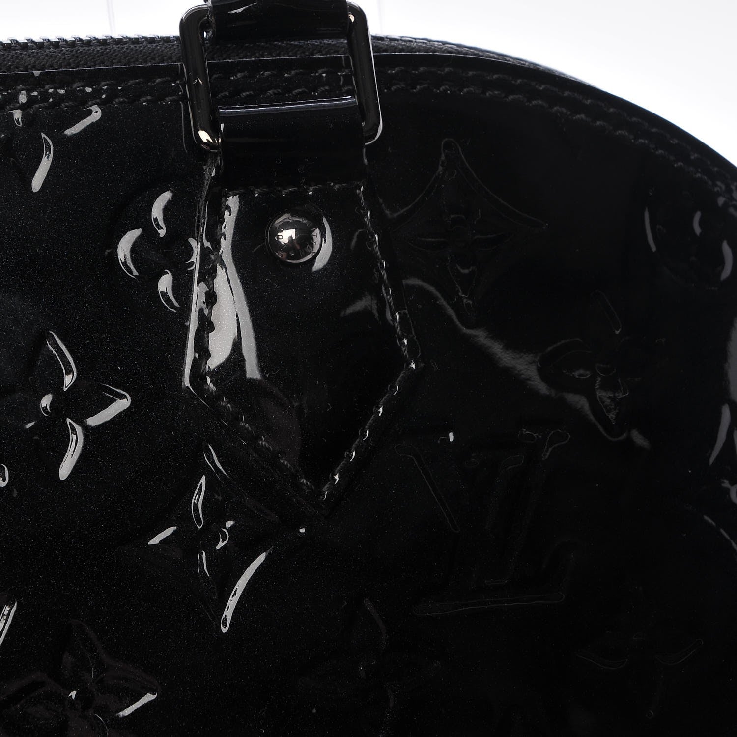 Louis Vuitton Vernis Alma PM Noir Magnetique 11 of 12
