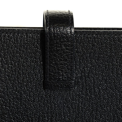 Hermes Chevre Mysore Bearn Gusset Wallet Black 4 of 11