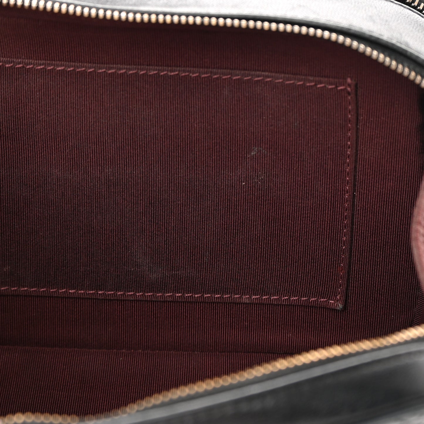 Lambskin Small Coco Boy Camera Case Black