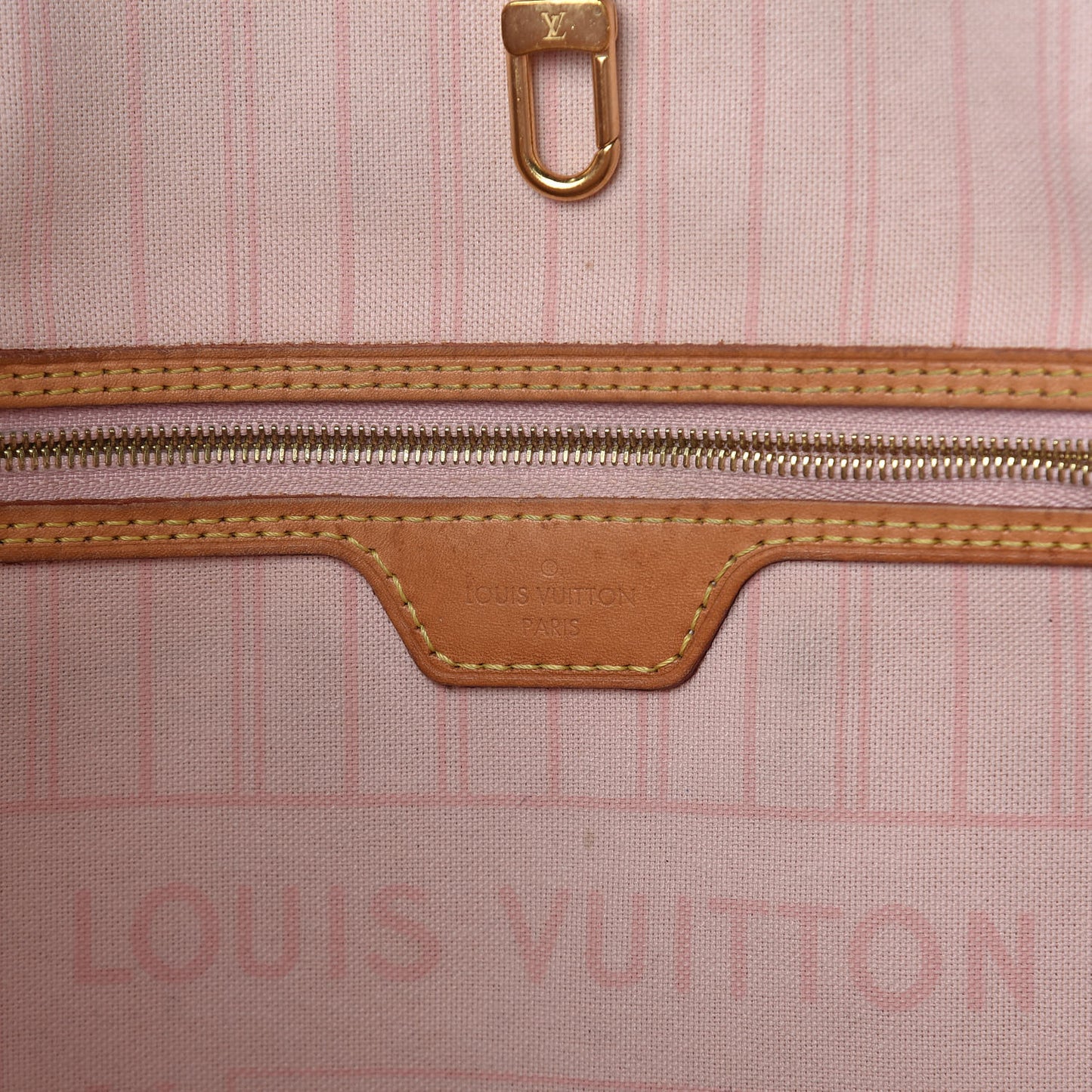 Damier Azur Neo Neverfull MM Rose Ballerine