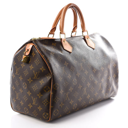 Louis Vuitton Monogram Speedy 35 2 of 14
