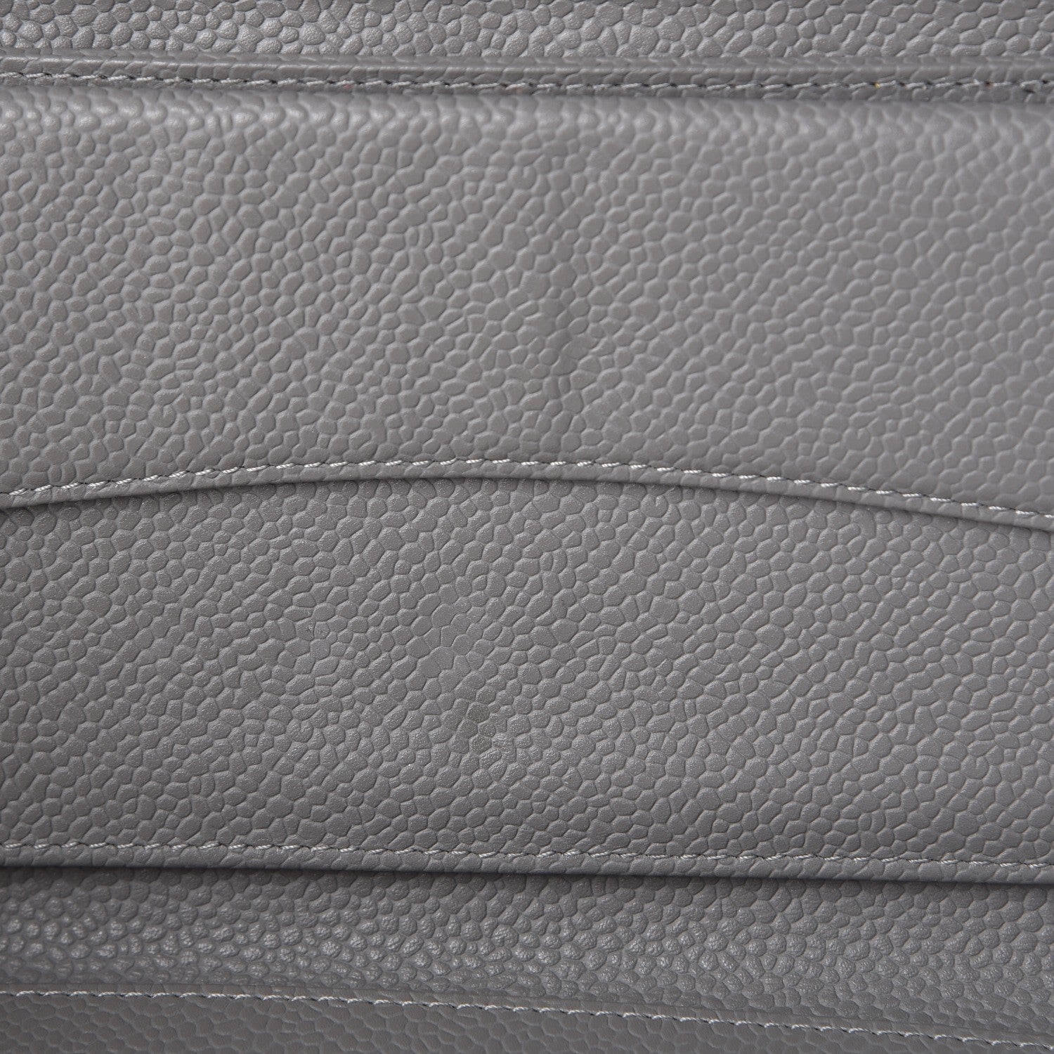 Chanel Caviar Quilted Large Flap Wallet Grey 9 of 12