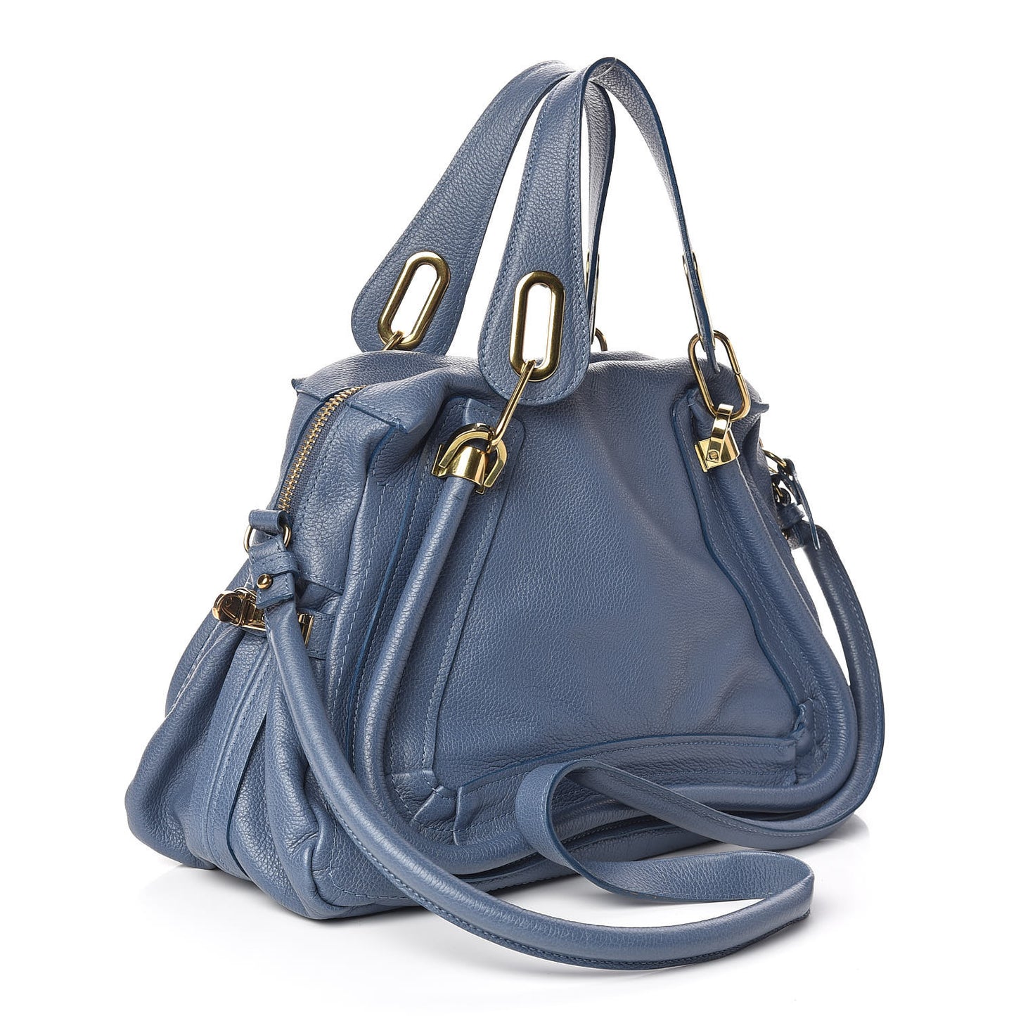 Calfskin Medium Paraty Scuba Blue