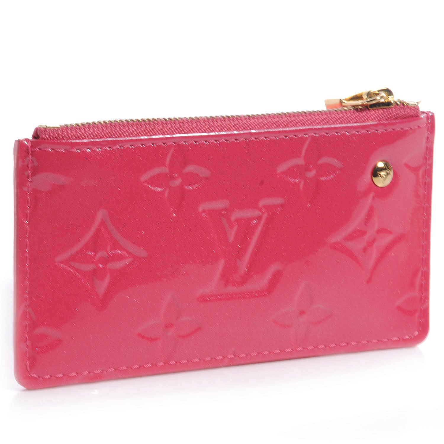 Louis Vuitton Vernis Key Pouch Framboise 3 of 7