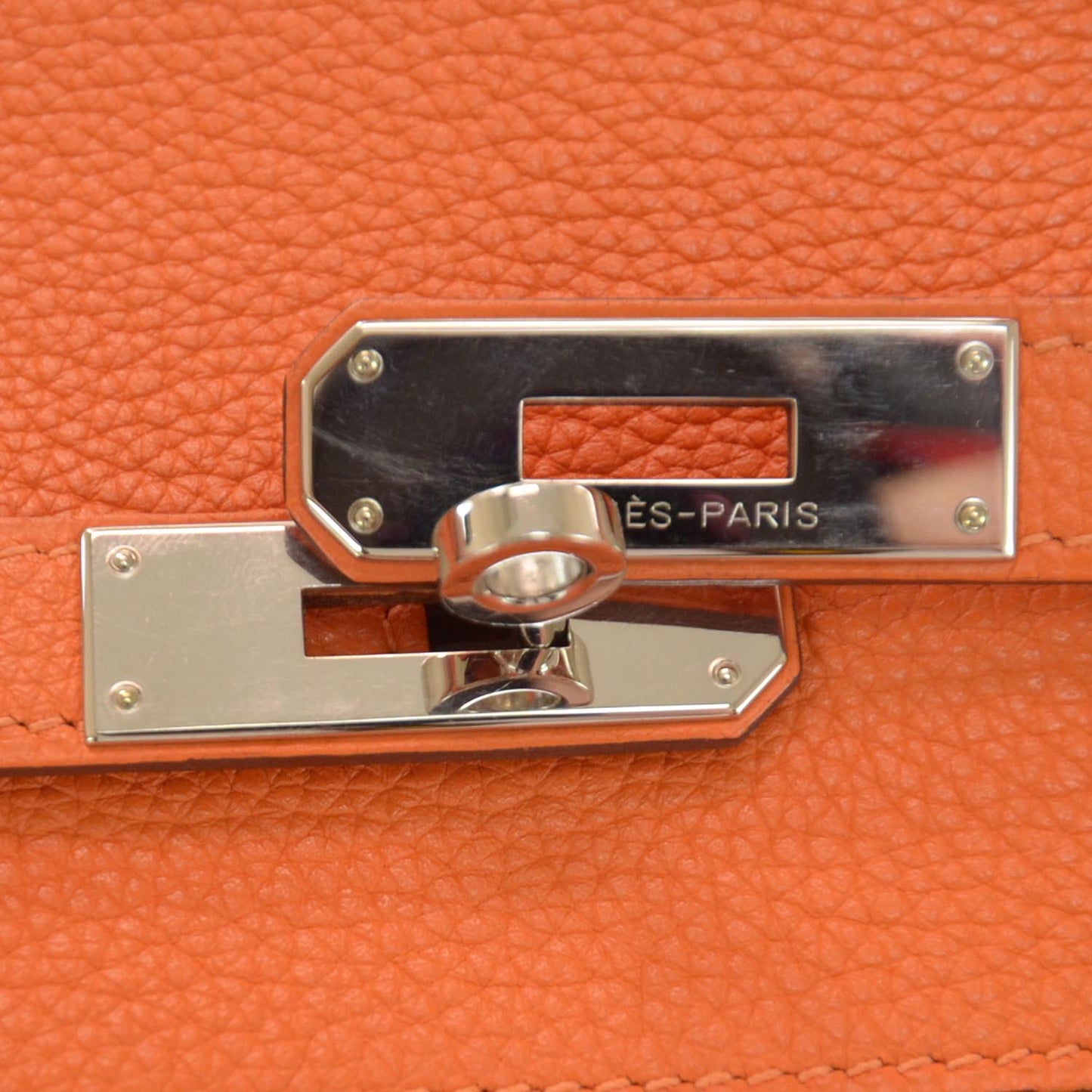 Togo Birkin 40 Orange