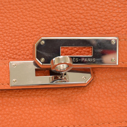 Hermes Togo Birkin 40 Orange 5 of 9