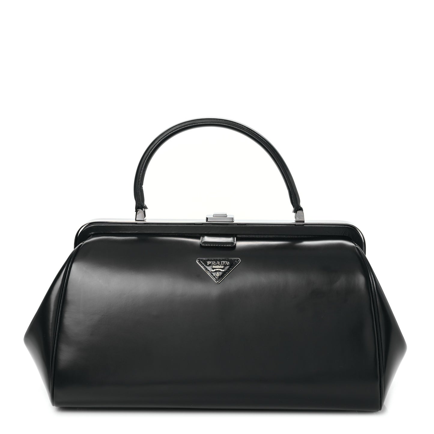 Spazzolato Frame Bag Black