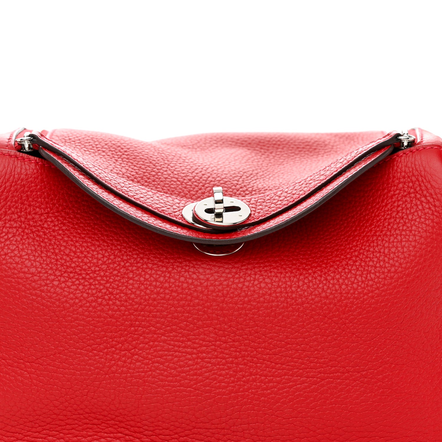 Hermes Taurillon Clemence Lindy 26 Rouge Casaque 8 of 10