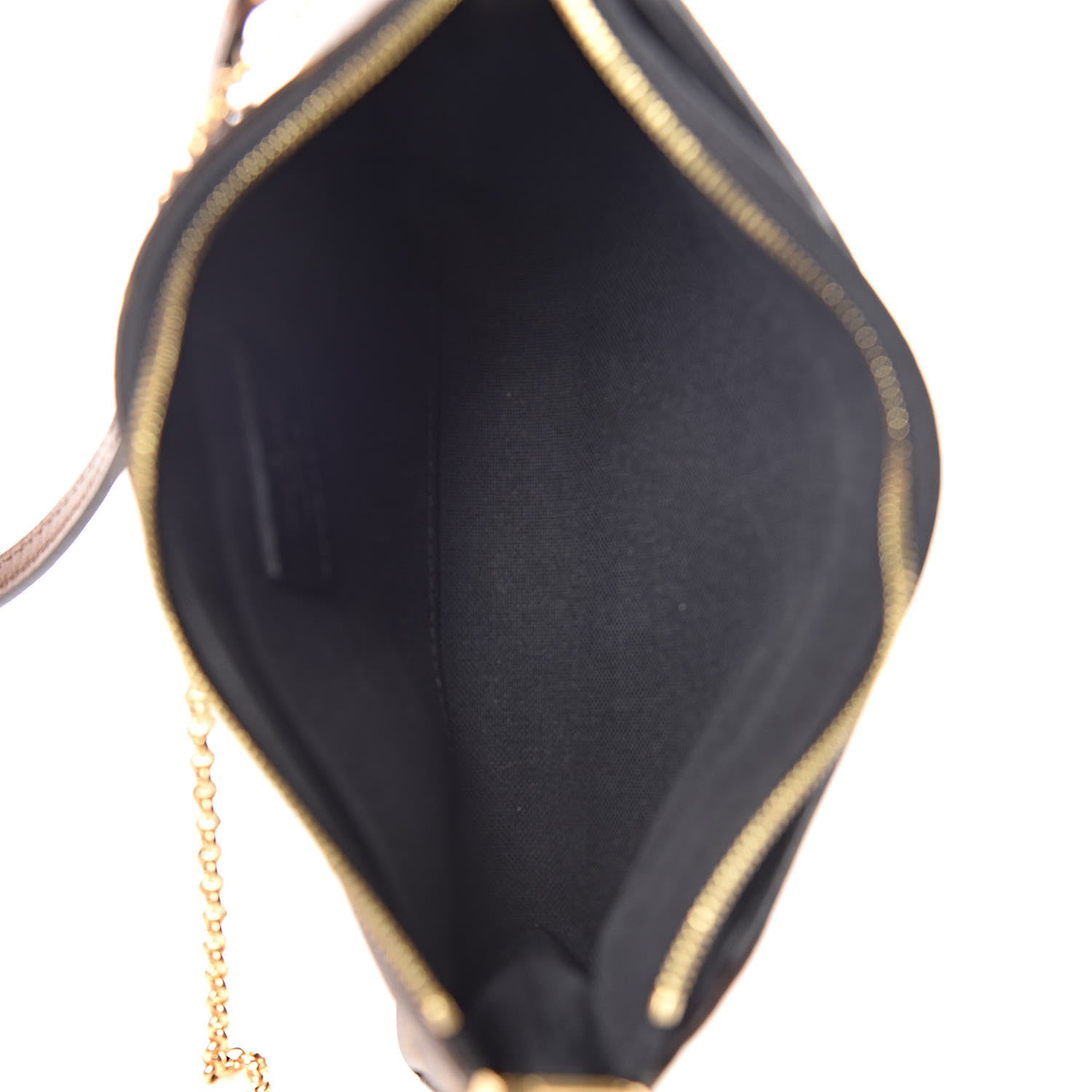 Louis Vuitton Monogram Pallas Clutch Black 7 of 9