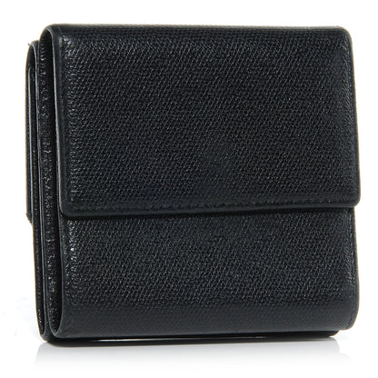 Chanel Leather CC Compact Wallet Black 3 of 7