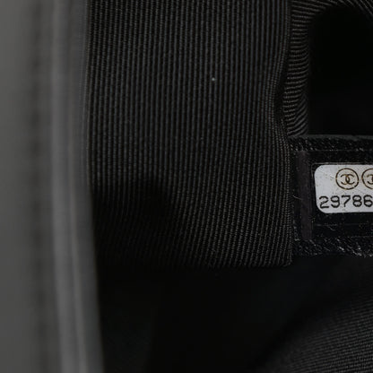 Chanel Lambskin Quilted Studded Beauty Begins Flap Black 7 of 11