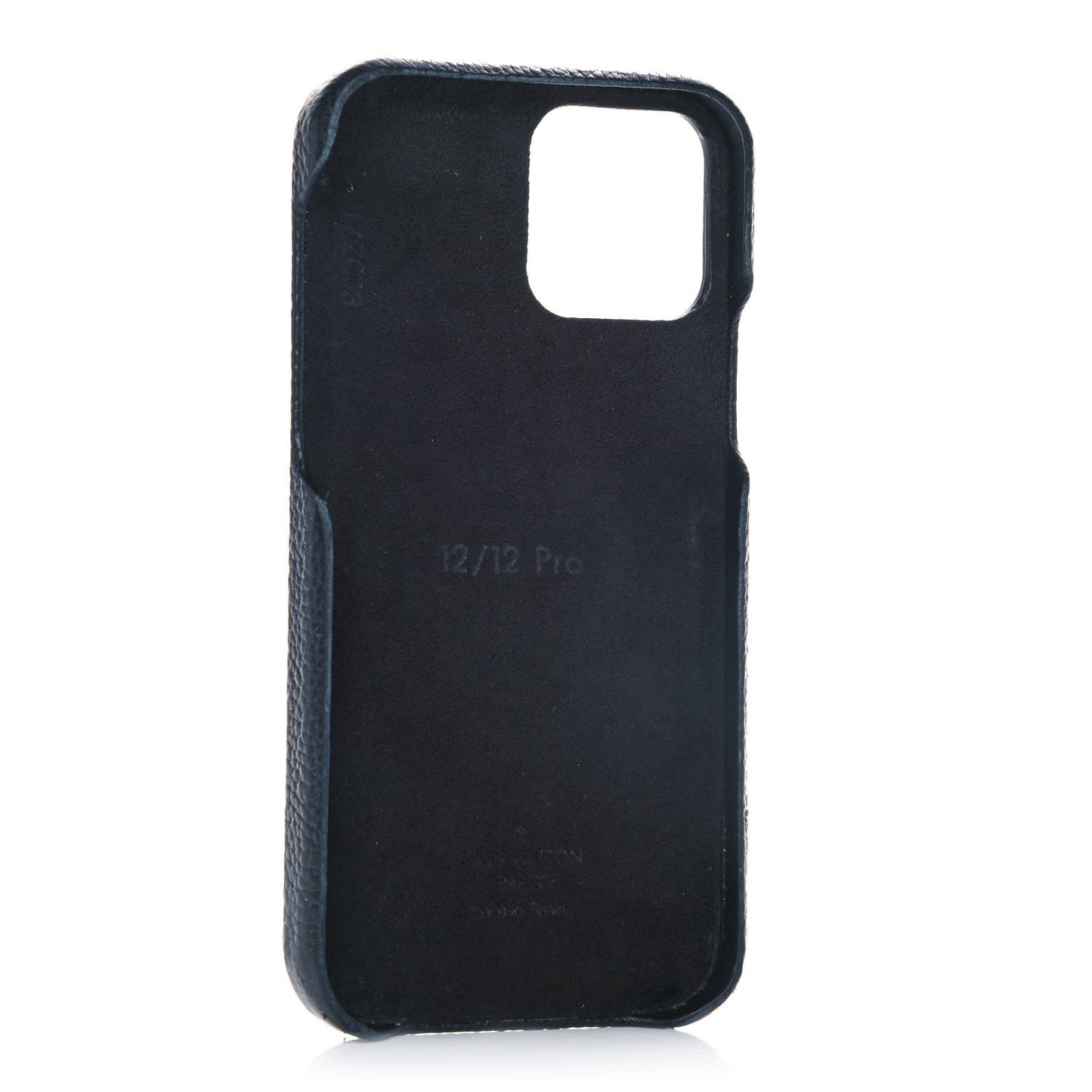 Monogram iPhone 12/12 Pro Bumper Black