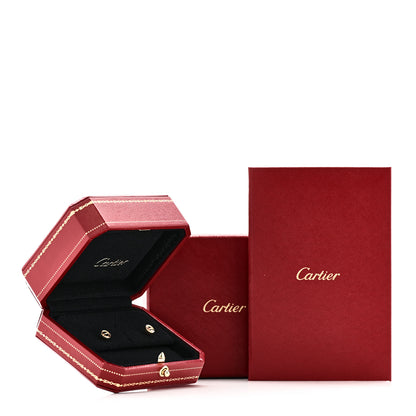 Cartier 18K Yellow Gold LOVE Earrings 5 of 5