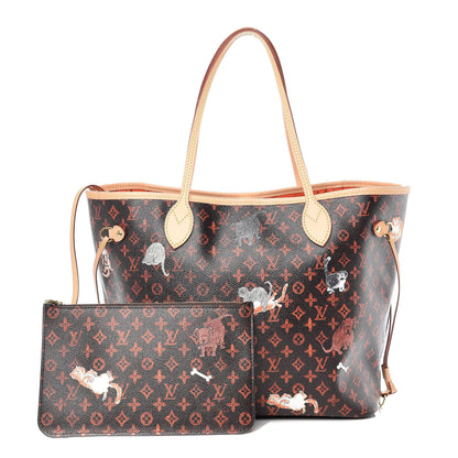 Louis Vuitton Catogram Neverfull MM Marron 1 of 10