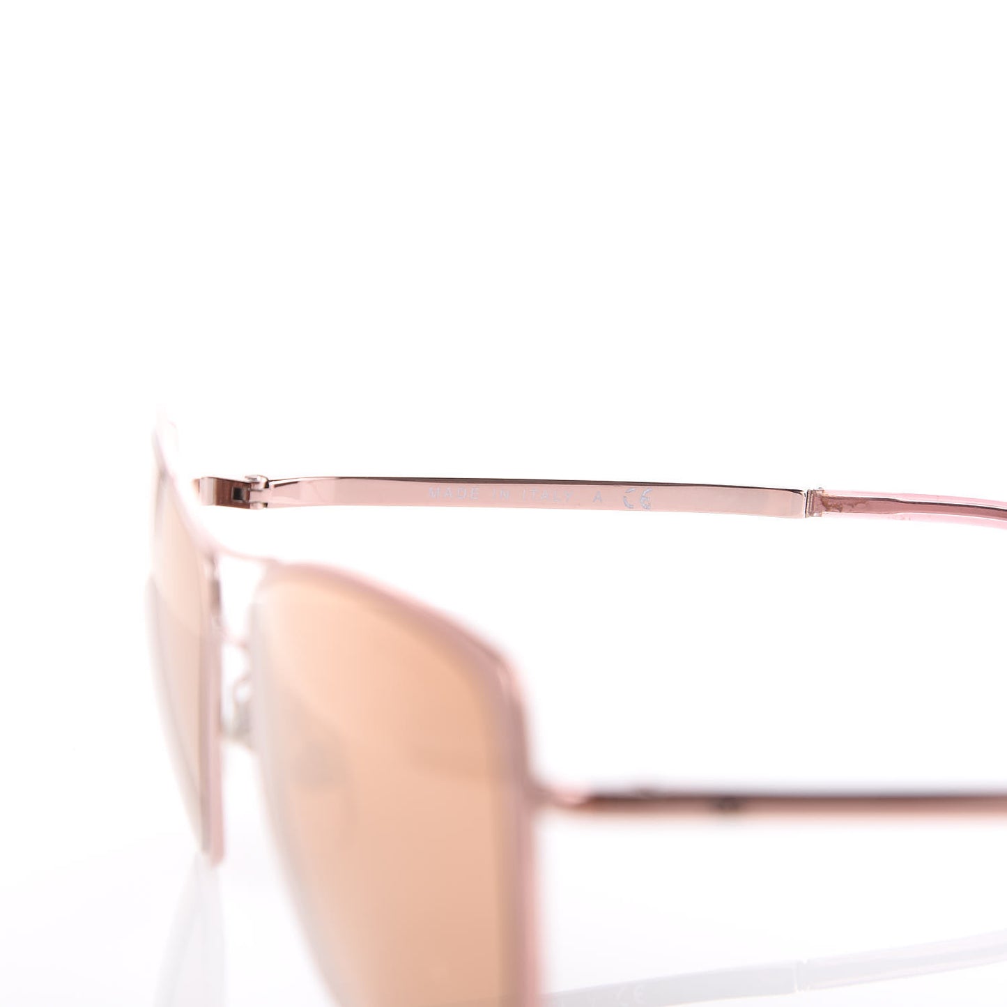 Metal Pilot Summer Sunglasses 4224 Rose Gold