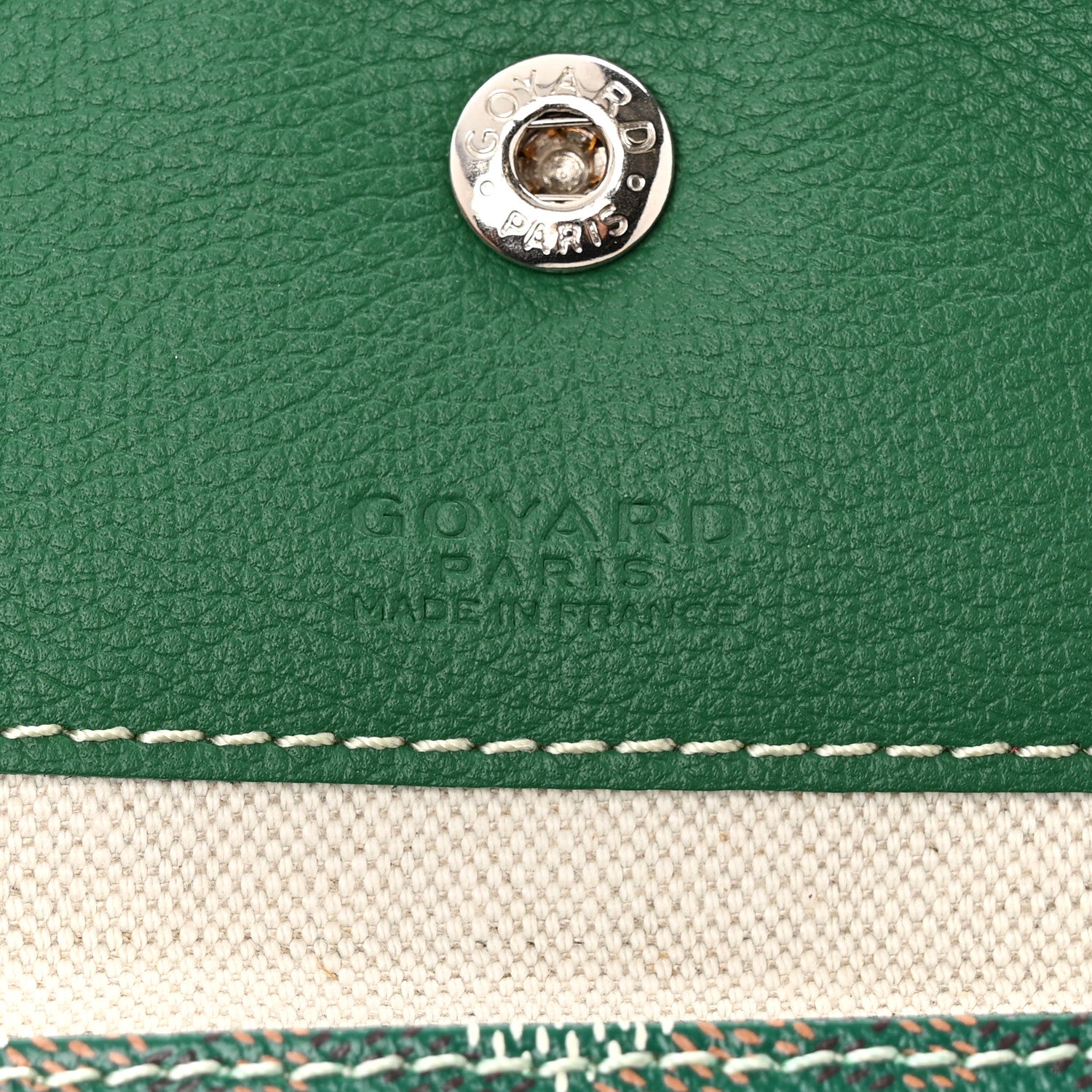 Goyard Goyardine Boheme Hobo Green 7 of 12