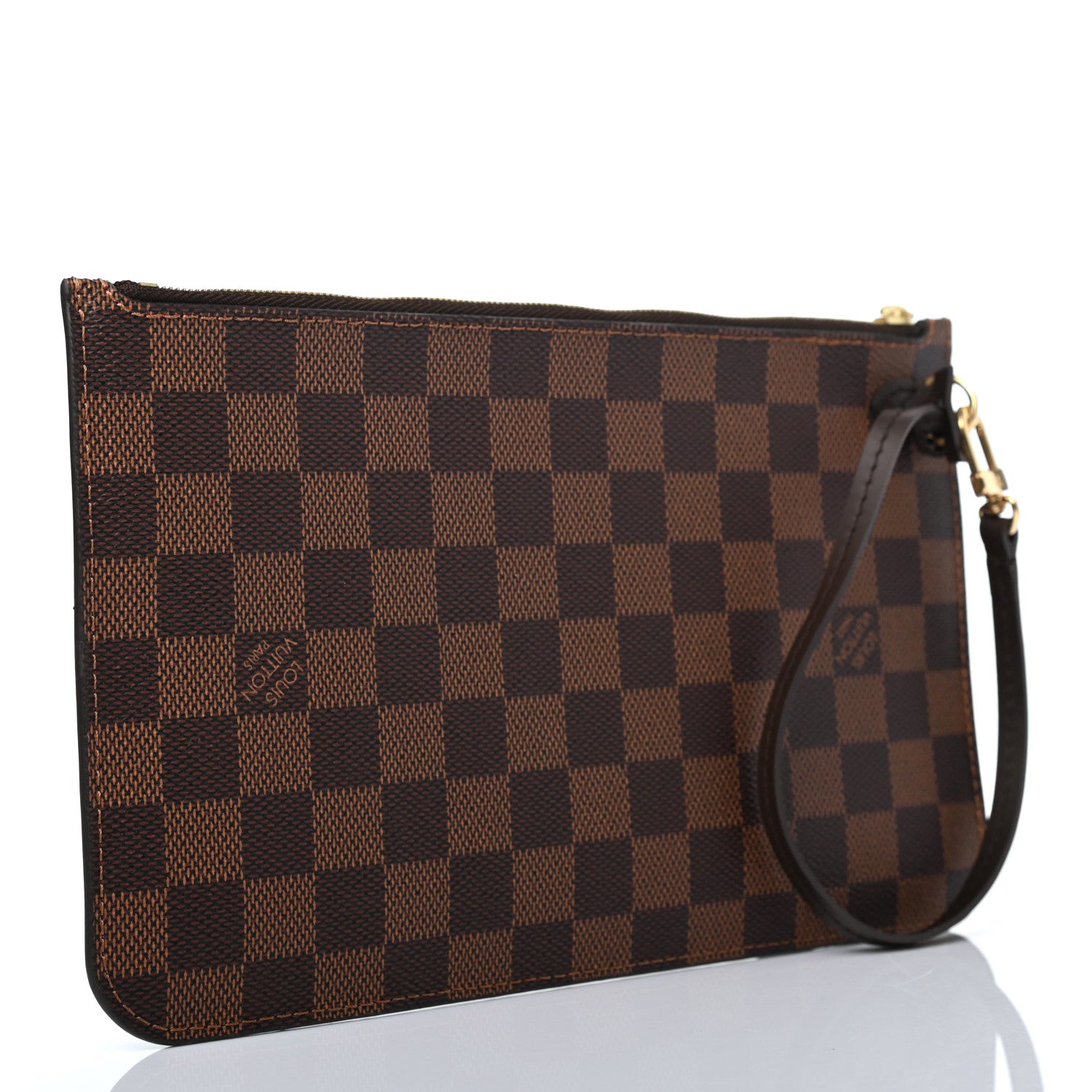 Louis Vuitton Damier Ebene Neverfull MM GM Pochette 2 of 4