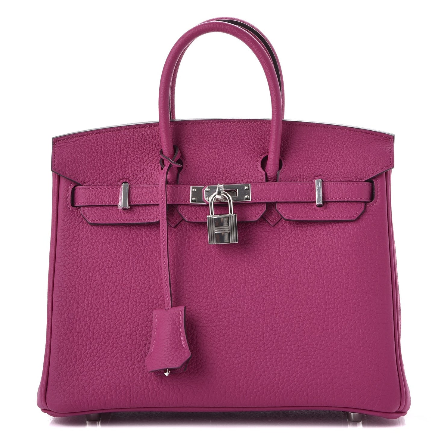 Togo Birkin 25 Rose Pourpre