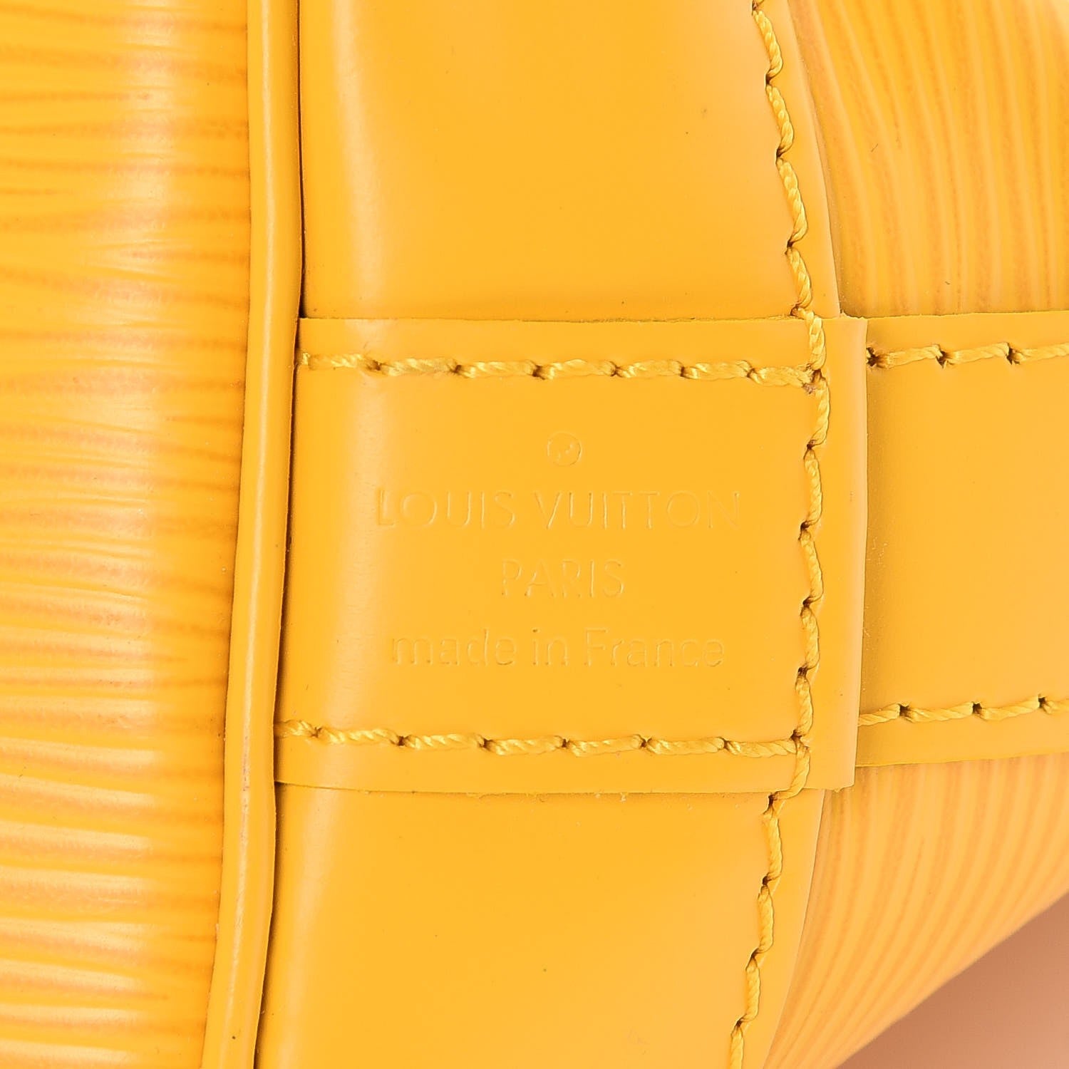 Louis Vuitton Epi Noe BB Citron 6 of 7
