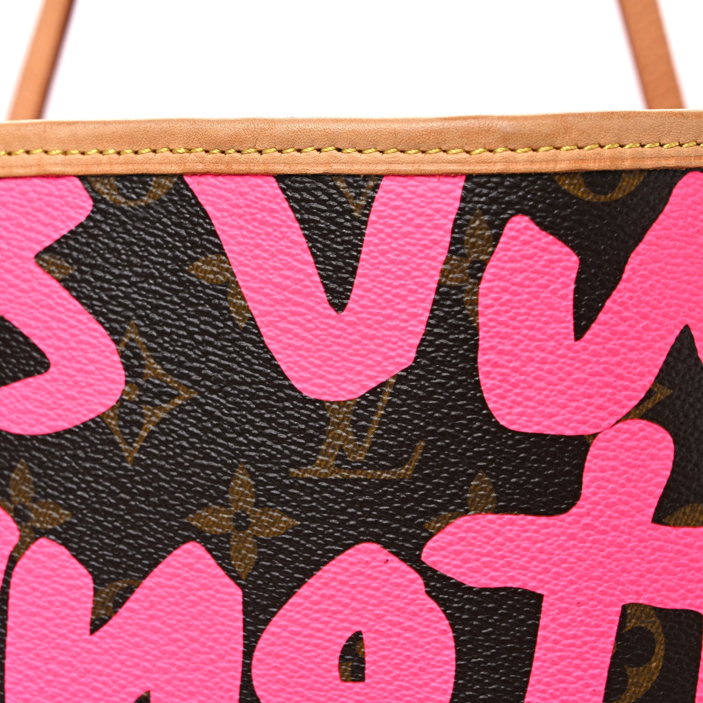 Monogram Graffiti Neverfull GM Fuchsia