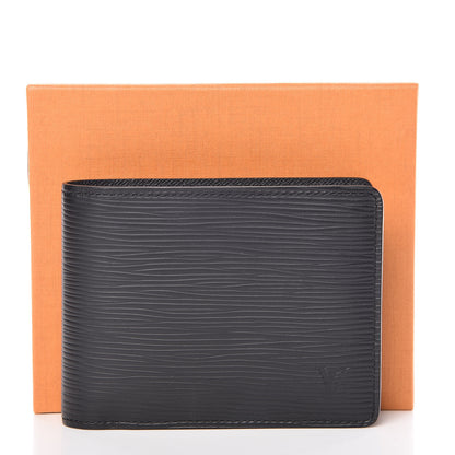 Louis Vuitton Epi Multiple Wallet Black 9 of 9