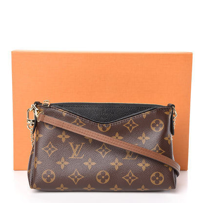 Louis Vuitton Monogram Pallas Clutch Black 11 of 11
