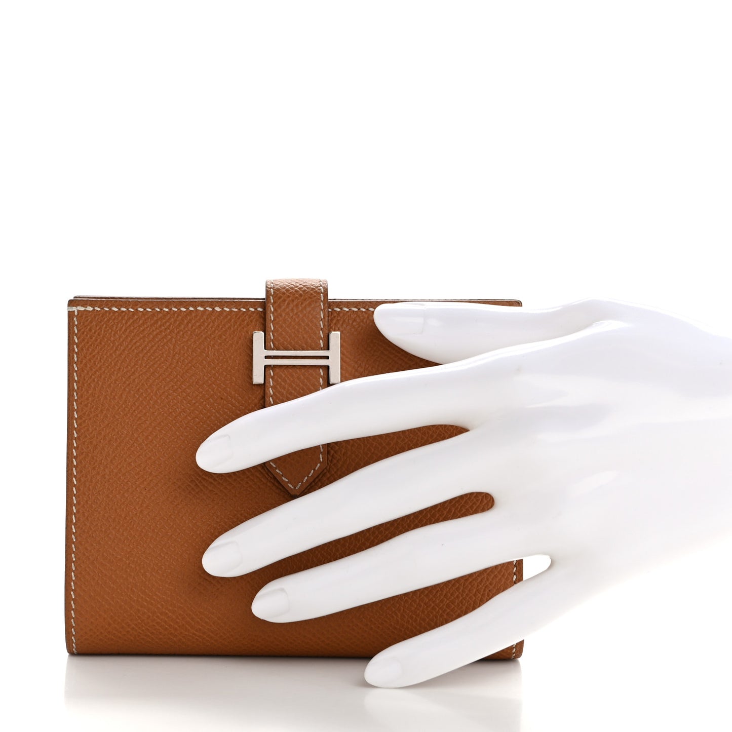 Epsom Bearn Compact Wallet Gold