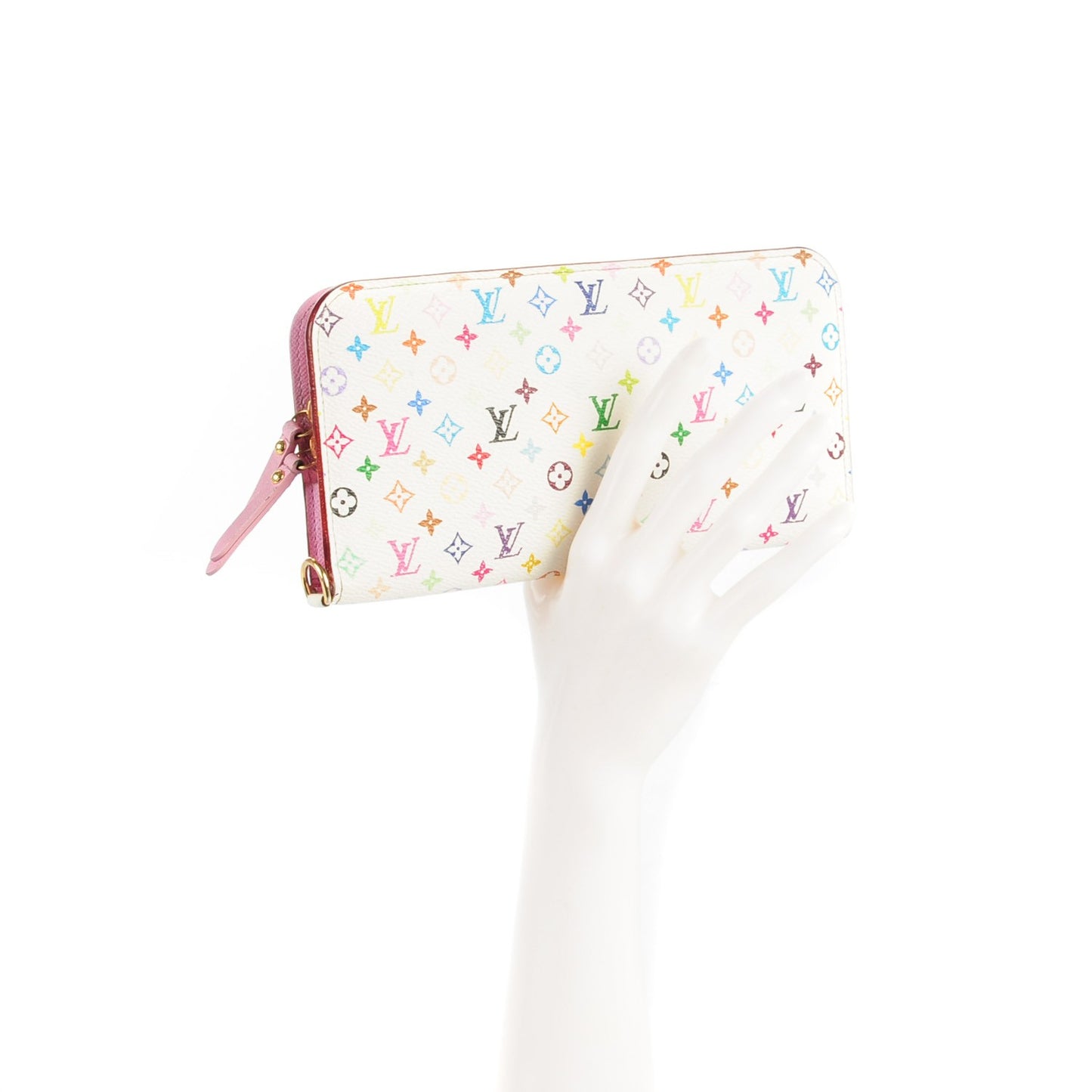 Monogram Multicolor Insolite Wallet White Litchi