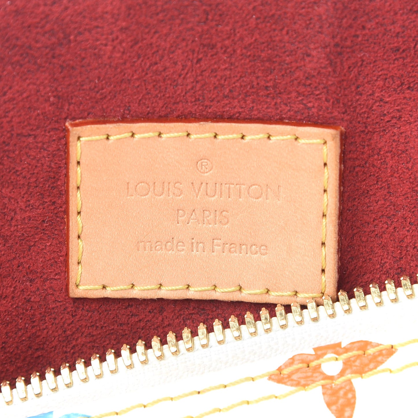 Monogram Multicolor Alma GM White