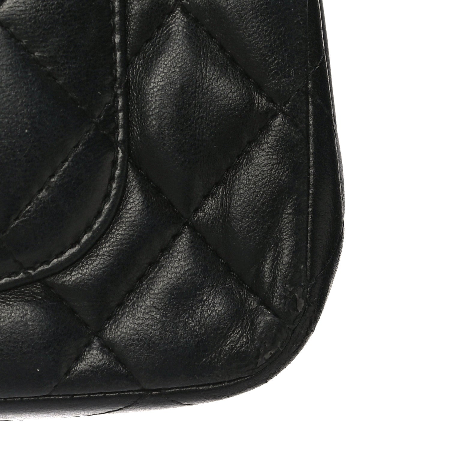 Chanel Lambskin Quilted Valentine Charms Mini Rectangular Flap Black 19 of 22
