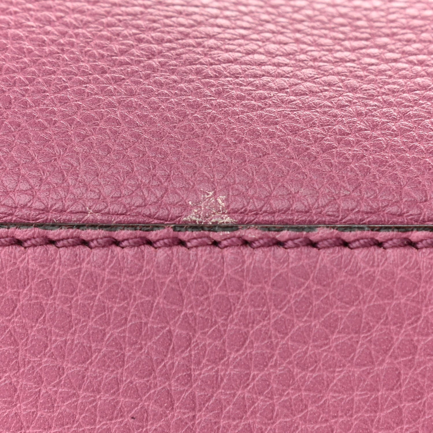 Gucci Pebbled Calfskin Medium Soho Boston Fresia Rose 10 of 12