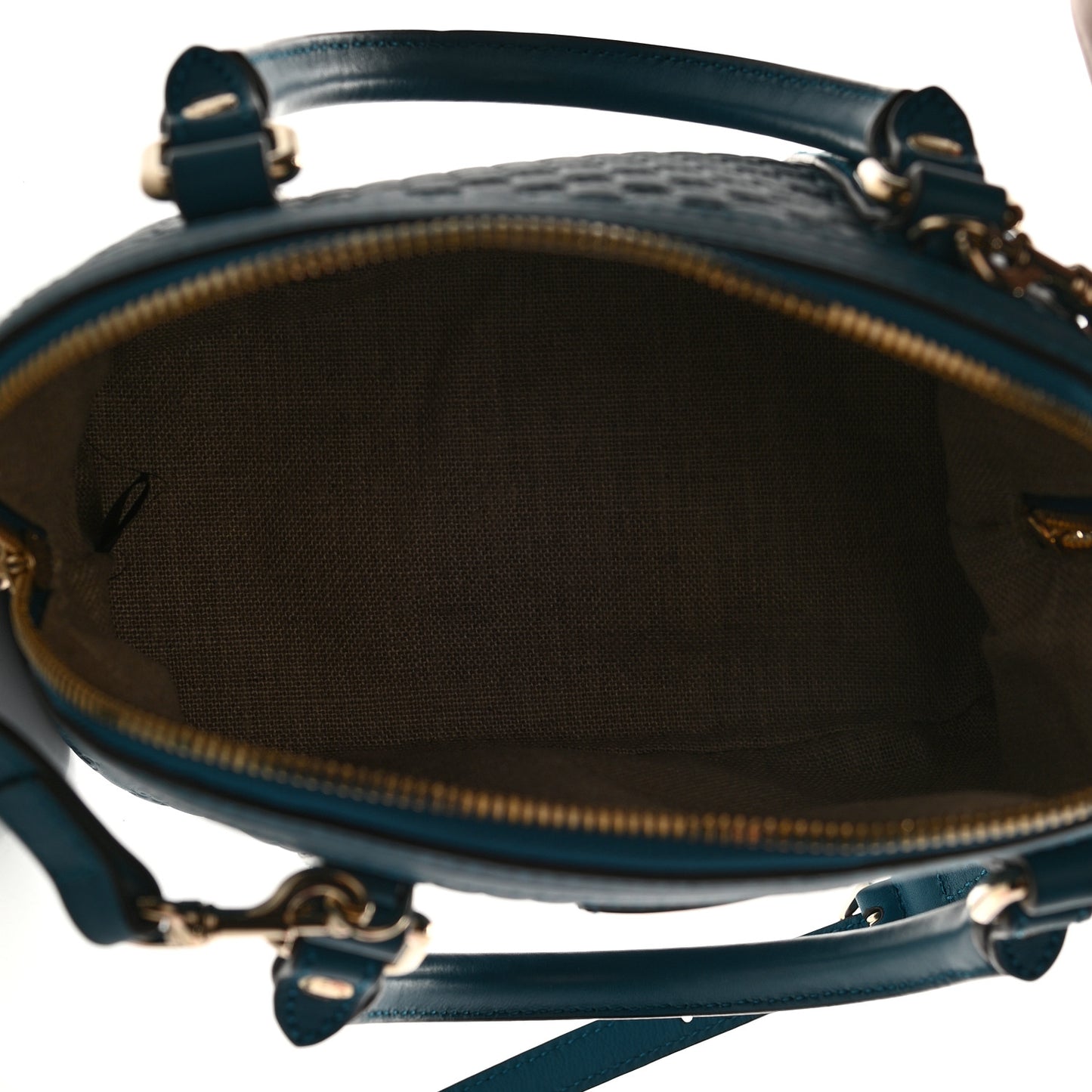 Microguccissima Mini Dome Bag Deep Cobalt