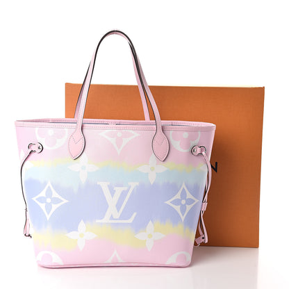 Louis Vuitton Monogram Escale Neverfull MM Pastel 13 of 13